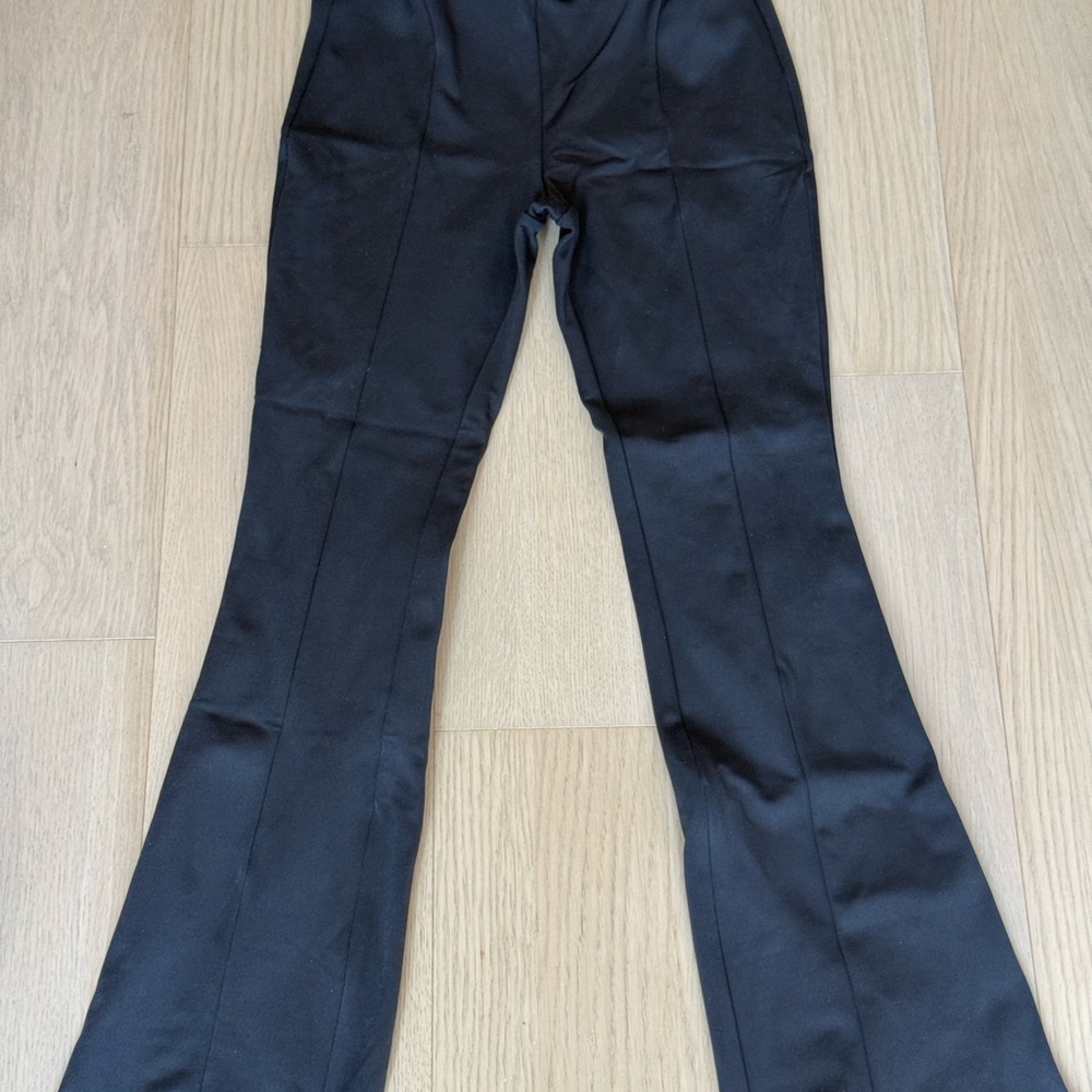 ALO Yoga High Waisted Black Flared Pants
